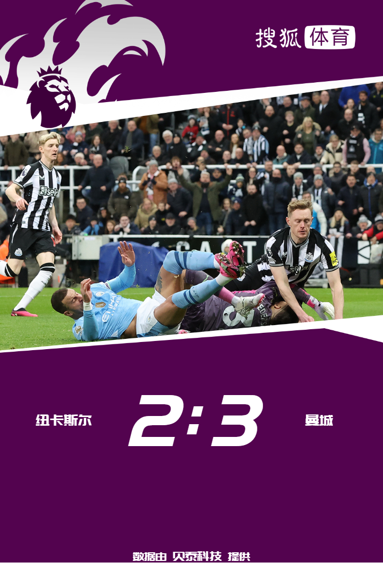 曼城客场逆转纽卡斯尔,取得宝贵3分的简单介绍 曼城客场逆转纽卡斯尔,取得宝贵3分的简单介绍