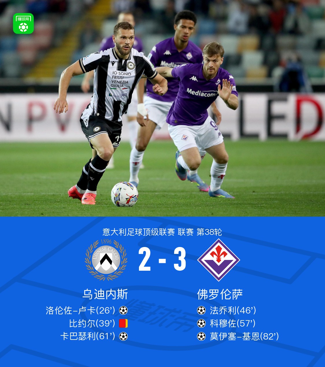 关于乌迪内斯主场失利，欧战希望渐行渐远的信息